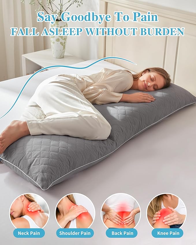 YZ HOME Long Body Pillow for Adults - Image 2