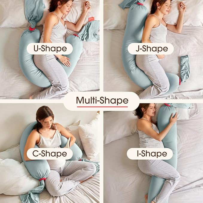 bbhugme Adjustable Pregnancy Pillow – Full Body Support - Image 5