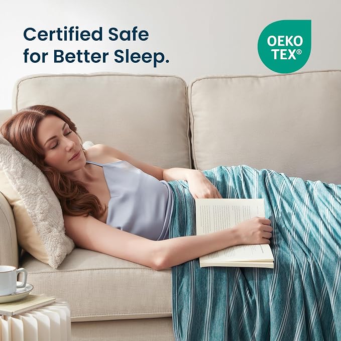 SLEEP ZONE Cooling Blankets for Hot Sleepers, Summer Blanket Thin Lightweight - Image 5