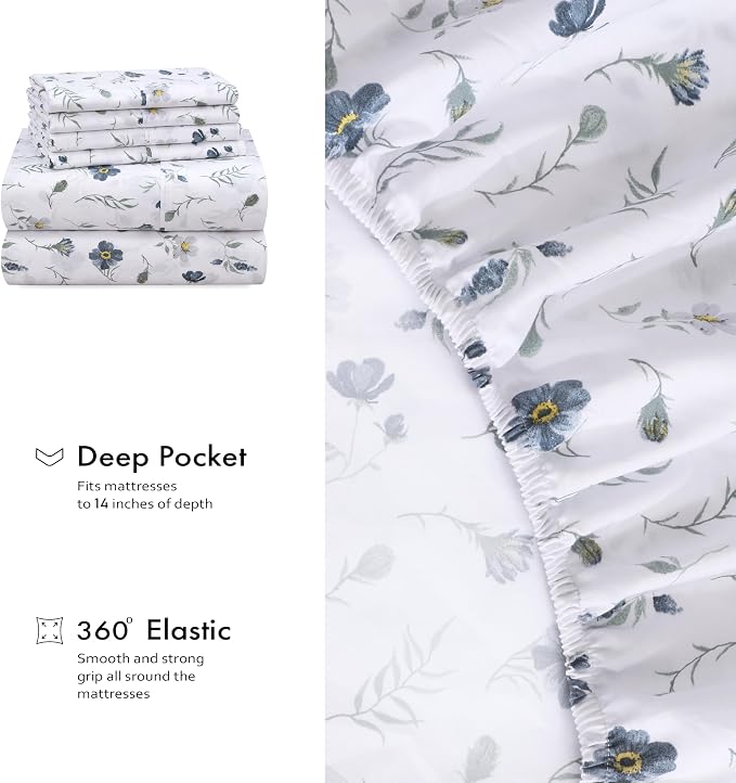 RUVANTI 6 Pcs Cotton Sheets - Image 7
