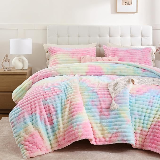 Smoofy Fluffy Twin Comforter Sets 2 Pieces by SMOOFY
