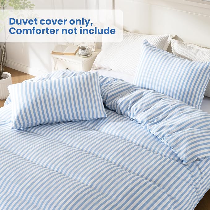 ROSE&RISY Twin Duvet Cover Set, 2 Pieces Soft Bedding Set, Breathable and - Image 2