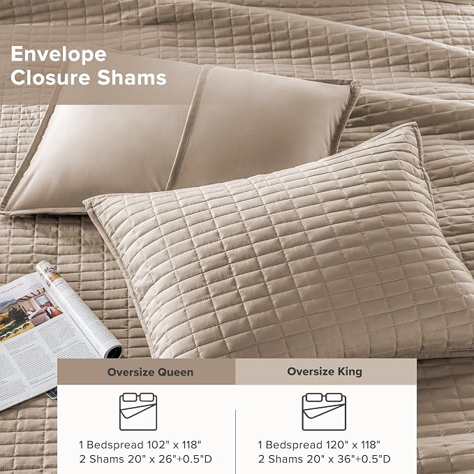 Comfort Spaces - CS13-0933 Kienna Quilt Coverlet Bedspread Ultra Soft - Image 5