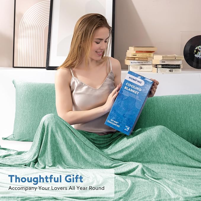 HOMFINE Cooling Blanket for Hot Sleepers - Image 6