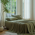 DOZ Sheet Set, 100% Viscose derived from Bamboo, Organically Grown, Buttery Soft by DOZ