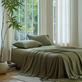 DOZ Sheet Set, 100% Viscose derived from Bamboo, Organically Grown, Buttery Soft by DOZ
