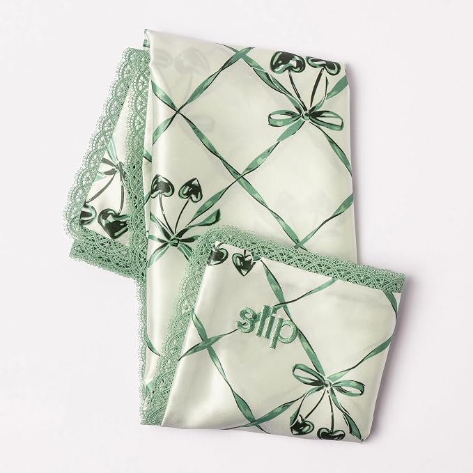 slip Queen Silk Pillowcase – Wintergreen Limited Edition - Image 3