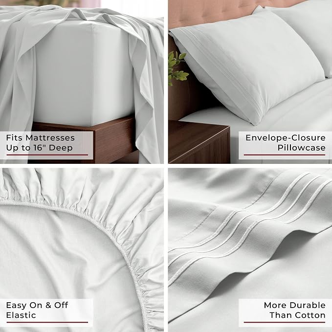 Mellanni King Sheets Set - Image 5