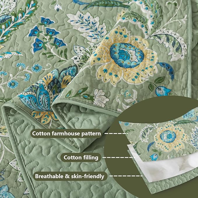 BEDIFANY California King Quilt Bedding Set - Image 4