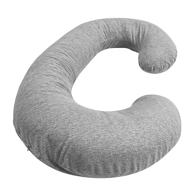 Betty Dain Stretch Jersey Pregnancy/Maternity Pillowcase C-Shape Compatible by BettyDain