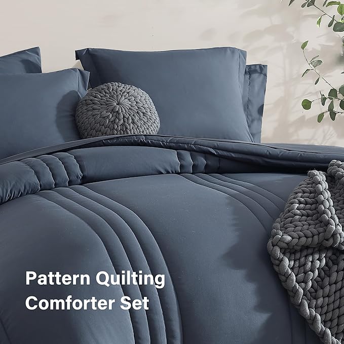 Monbix Super King Plus Size Comforter Set - Image 3