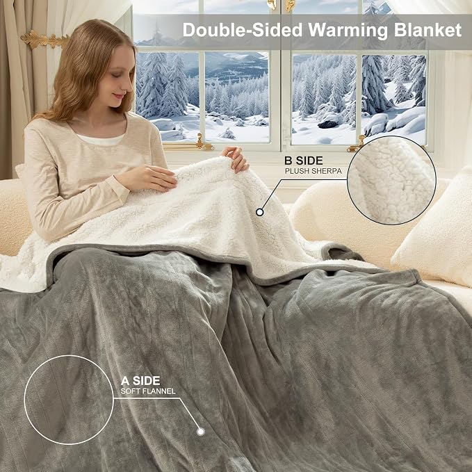 Heated Blanket Queen Size - Image 4
