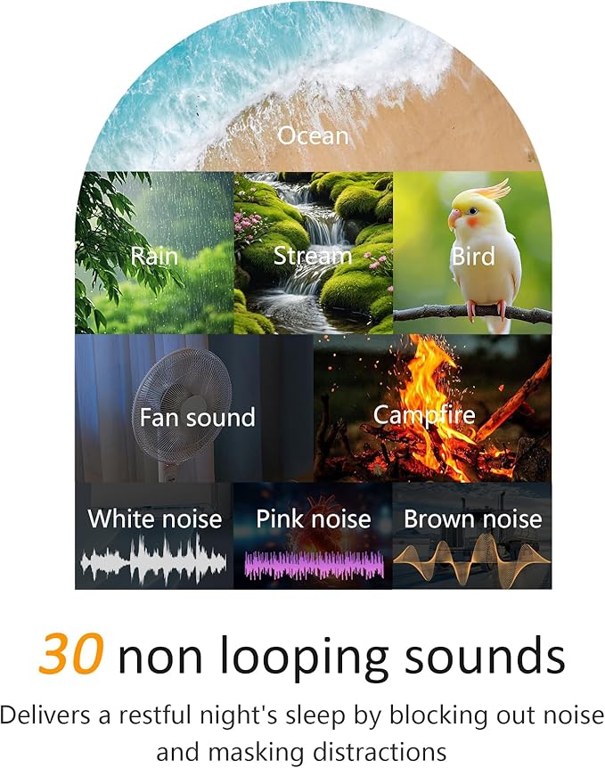 Sunrise Alarm Clock with Noise Machine: Digital Alarm Clock - Image 7