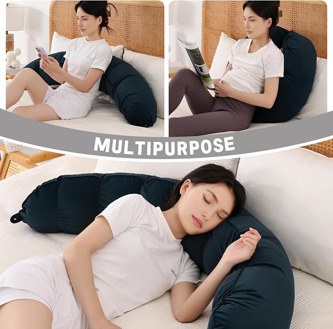 Peallow – Long Round Body Pillow - Image 6