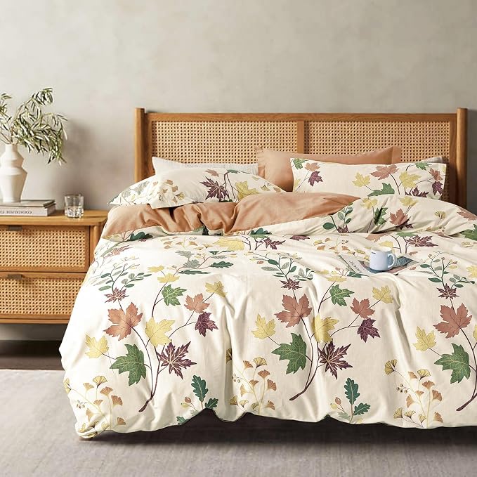 LEMIROE Botanical Cotton Comforter King Size by LEMIROEBEDDING