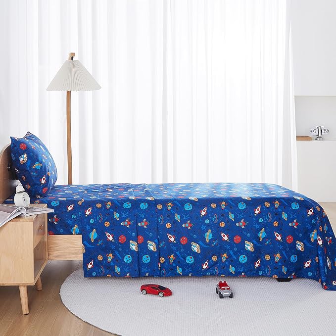 lasoftan Kids Sheet Set Twin Size, Twin Sheet Set - Image 5