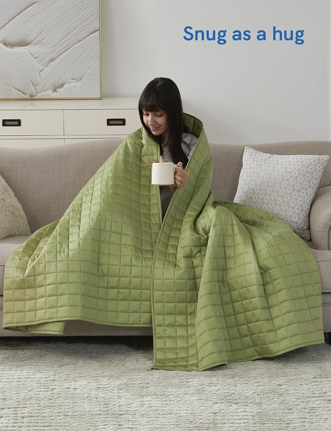YnM King Size Cooling Weighted Blanket - Image 4