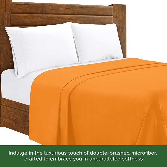 Luxury Flat Sheet on Amazon Elegant Comfort Wrinkle-Free 1500 Premier Hotel - Image 5