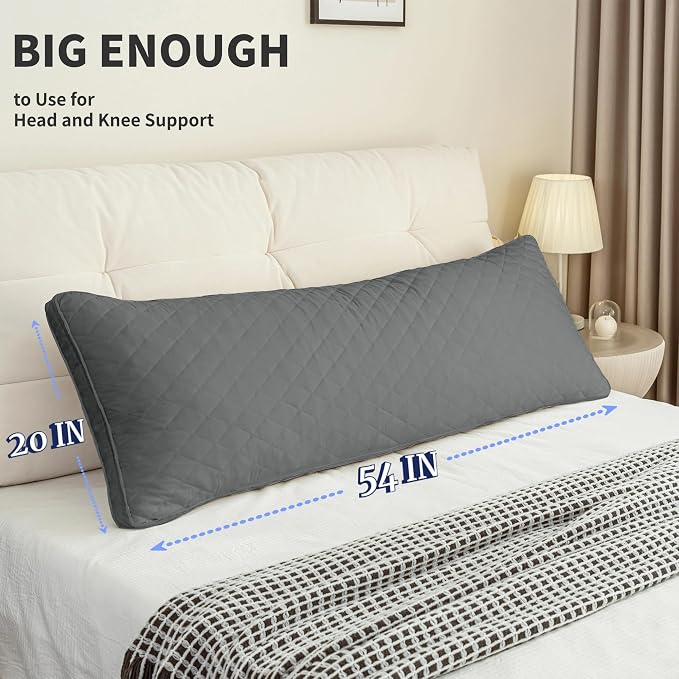 Ubauba Memory Foam Body Pillow, Full Large Body Pillows - Image 5