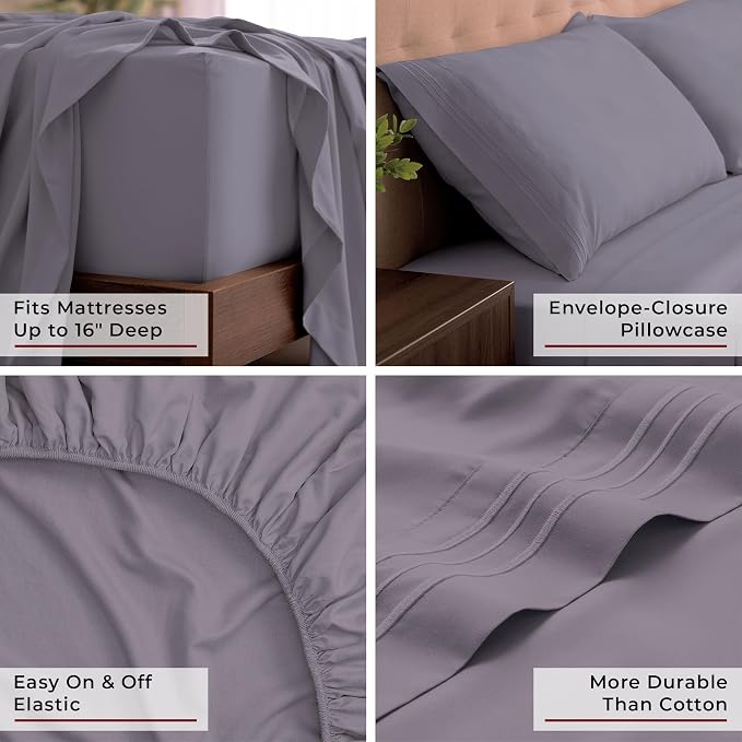 Mellanni King Sheets Set - Image 5