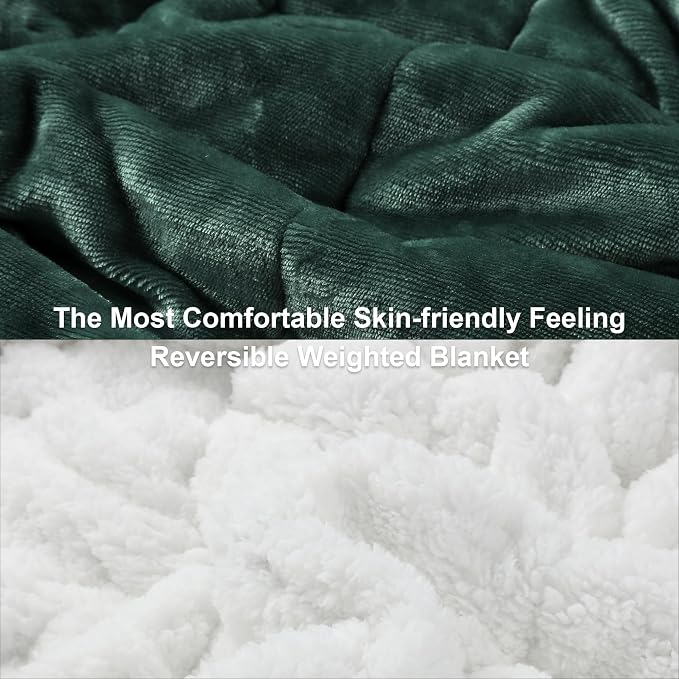 Alomidds Weighted Blanket Queen Size 15lbs 60 x 80 inches, Adult Weighted - Image 4