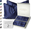 SUNDAYSILKS™ | Silk Pillow Cases 2 Pack | 22 Momme Mulberry Silk Pillowcase Set by ColoradoHomeCo