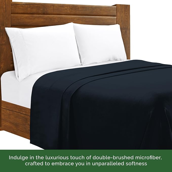 Luxury Flat Sheet on Amazon Elegant Comfort Wrinkle-Free 1500 Premier Hotel - Image 6