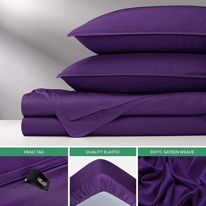 Pure Bamboo California King Sheets, Genuine 100% Organic Viscose Derived from - Image 6