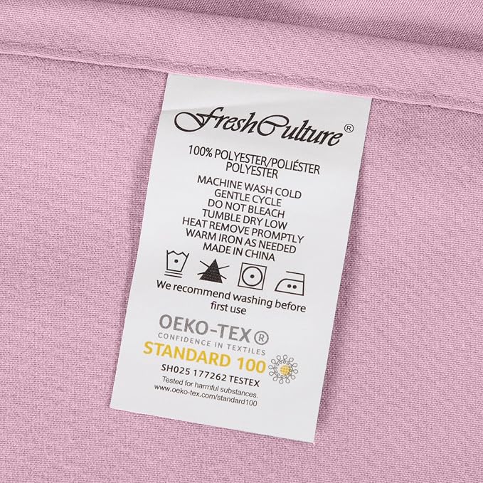 FreshCulture Full Flat Sheets Only 2 Pack - Image 7