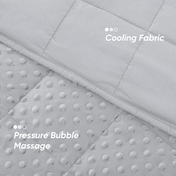 Weighted Blanket for Adults, Comfortable and Soft Throw Weighted Blanket - Image 2