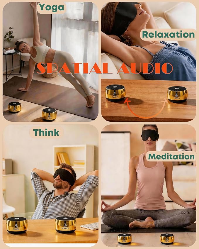 M3 Zen Frequency Sound Machine | Portable Meditation Chime - Image 8