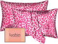 Silk Pillow Cases 2 Pack Standard Size by LYSHINSILKPILLOWCASES