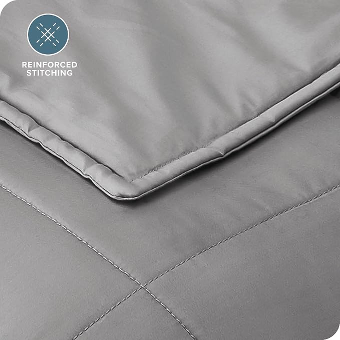 Bare Home Weighted Blanket All-Natural 100% Cotton - Image 8