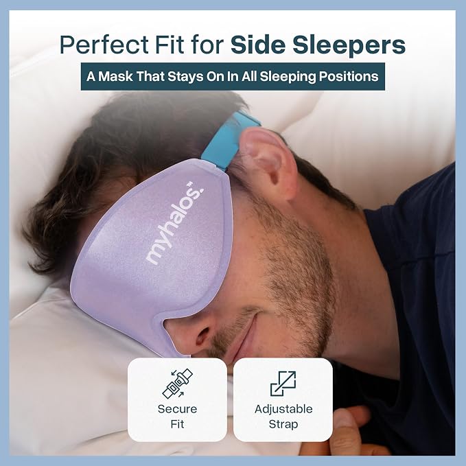 MyHalos® Sleep Mask – 3D Blackout Eye Mask - Image 6