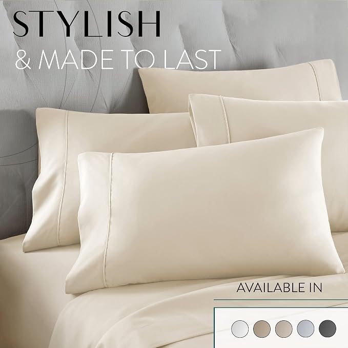 Danjor Linens Bed Sheet Set Full Size - Image 8