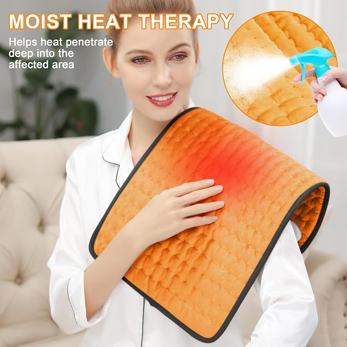Deepsoon Heating Pad, Electric Heating Pads - Image 3