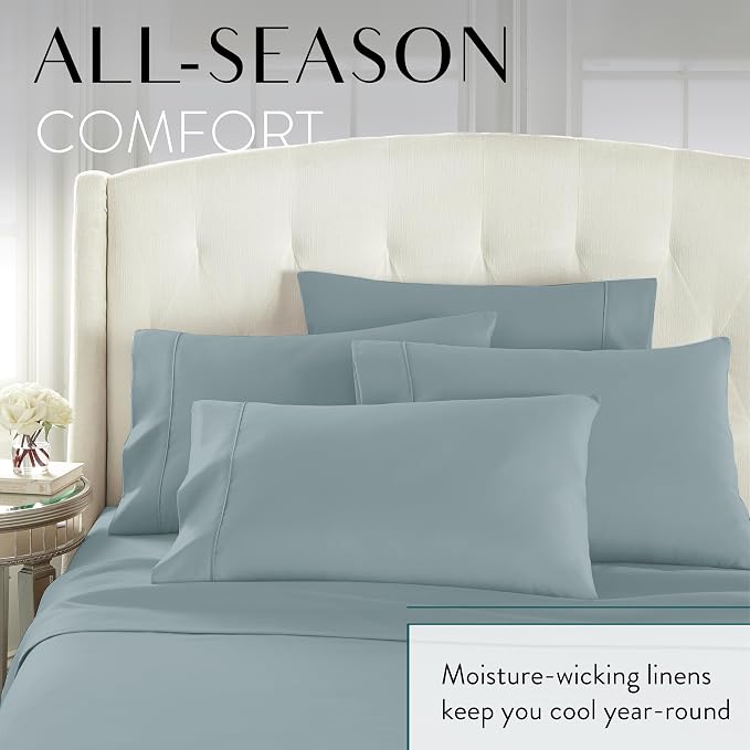 Danjor Linens Bed Sheet Set Queen Size - Image 6