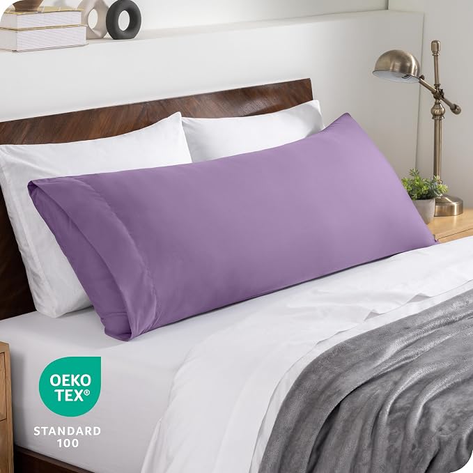 Bare Home Microfiber Body Pillow Cover - Image 5