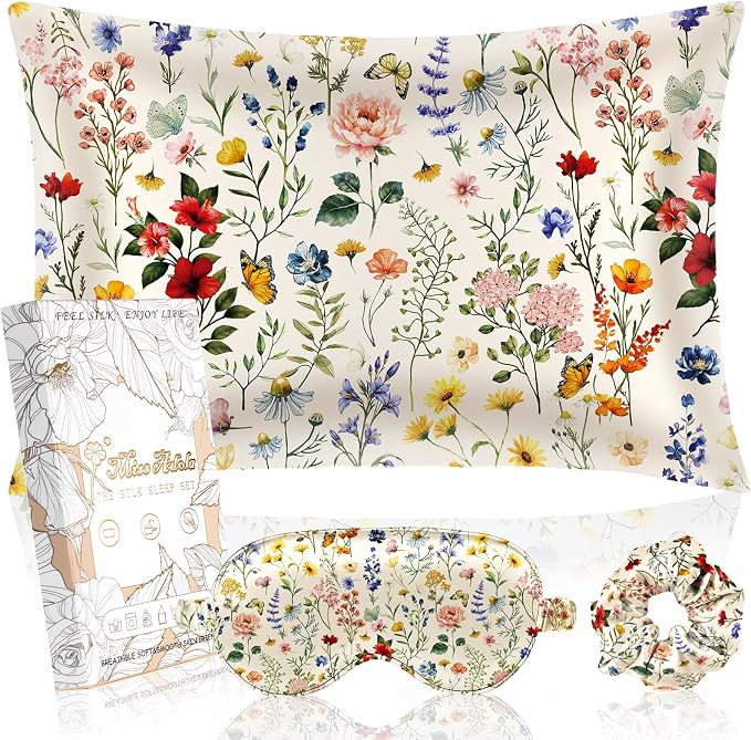 Miss Adola 1Pack Mulberry Silk Pillow Case by MissAdola