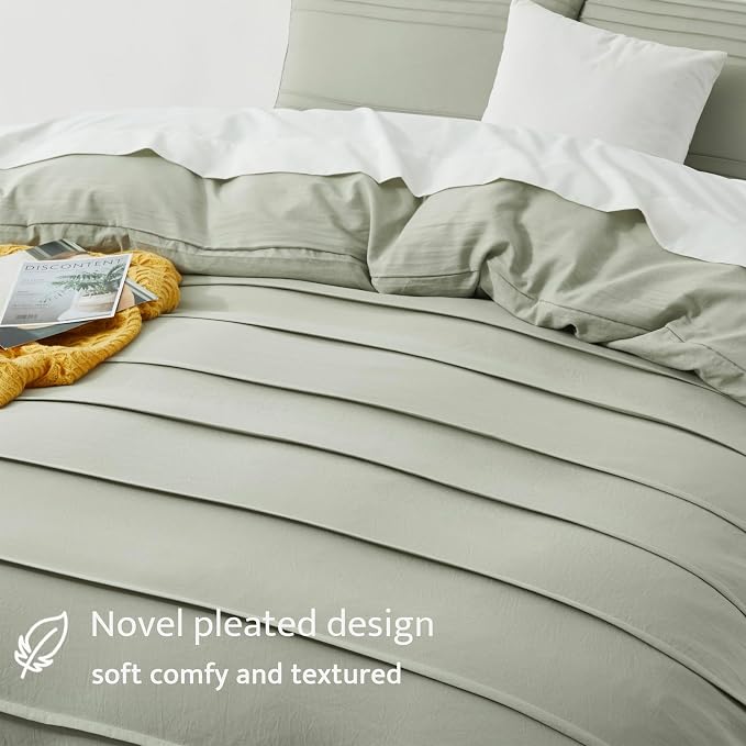 Oli Anderson Mist Sage Duvet Cover Queen Size - Image 3