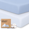 KeaBabies 2-Pack Organic Crib Sheets by KeaBabies