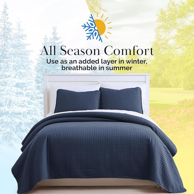 Southshore Fine Living, Inc. Lightweight Quilt King Size Bedding Set, Pet Hair - Image 9