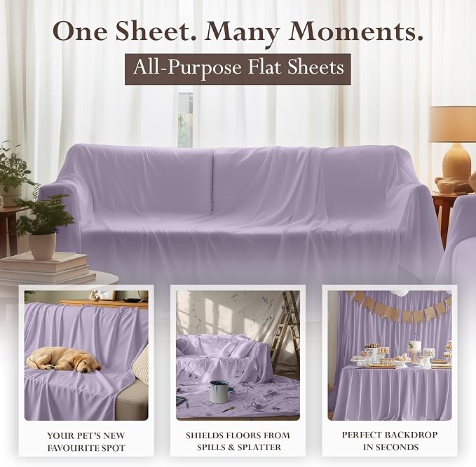 Utopia Bedding Flat Sheet - Image 5