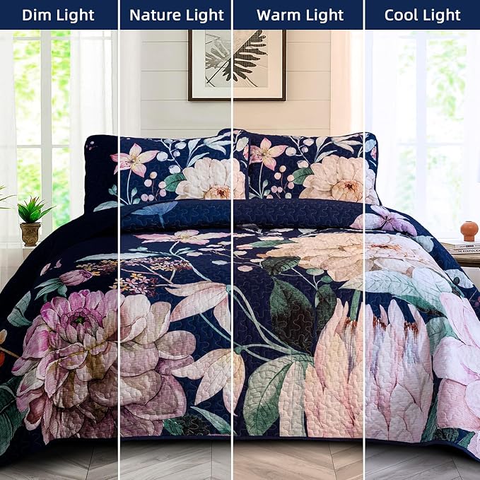 Drucon Floral Quilt Queen Size - Image 7