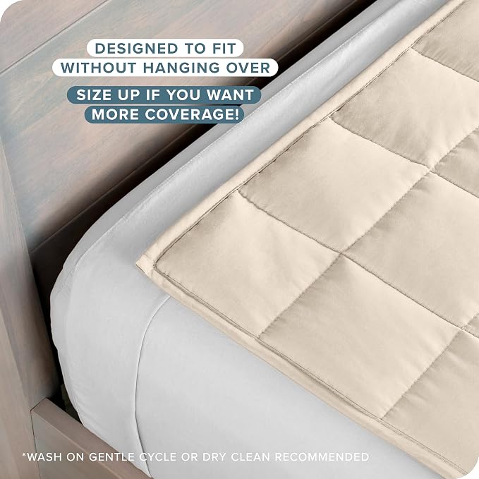 Bare Home Weighted Blanket King Size 25lb - Image 3