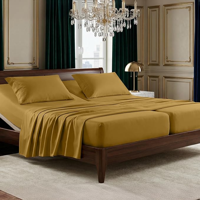 Elegant Comfort Luxurious 1500 Premium Hotel Quality Microfiber Three Line by ELEGANTCOMFORT