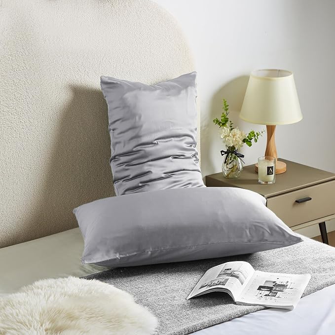 Silk Pillow Cases for Hair and Skin Mulberry Silk Pillowcase Soft Breathable - Image 2