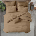 Kotton Culture 3 Pc Duvet Cover Queen Size/Full Size Set-100% Egyptian Cotton by KottonCulture