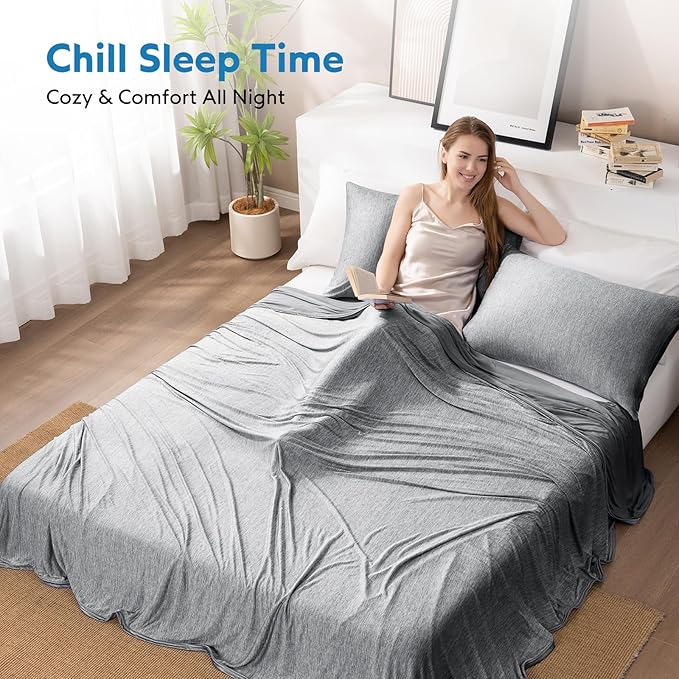 HOMFINE Cooling Blankets for Hot Sleepers - Image 3