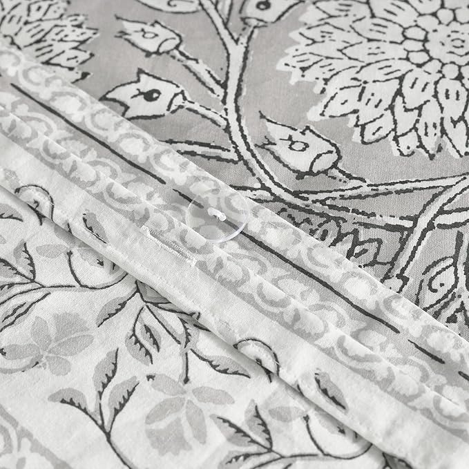 Levtex Home Adare Grey Reversible King Duvet Cover Set - Image 6
